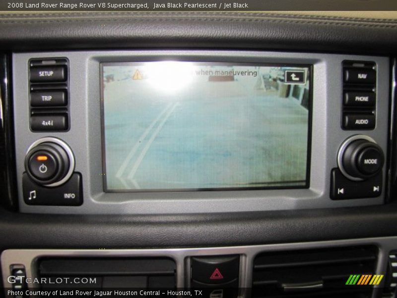 Java Black Pearlescent / Jet Black 2008 Land Rover Range Rover V8 Supercharged