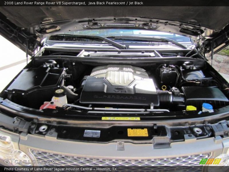 Java Black Pearlescent / Jet Black 2008 Land Rover Range Rover V8 Supercharged