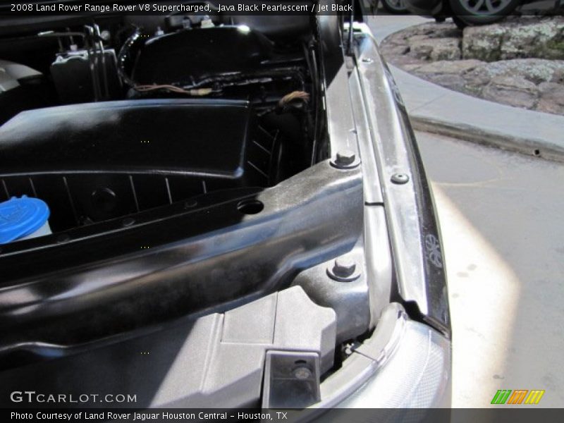 Java Black Pearlescent / Jet Black 2008 Land Rover Range Rover V8 Supercharged