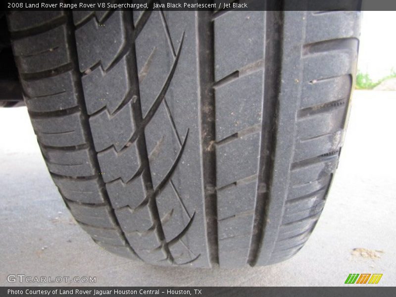 Java Black Pearlescent / Jet Black 2008 Land Rover Range Rover V8 Supercharged
