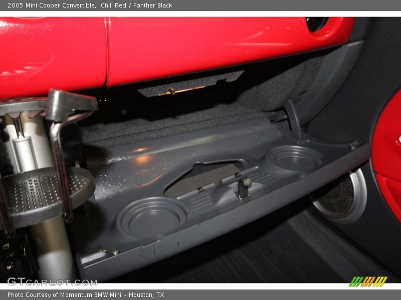 Chili Red / Panther Black 2005 Mini Cooper Convertible