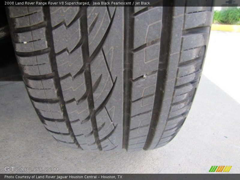 Java Black Pearlescent / Jet Black 2008 Land Rover Range Rover V8 Supercharged