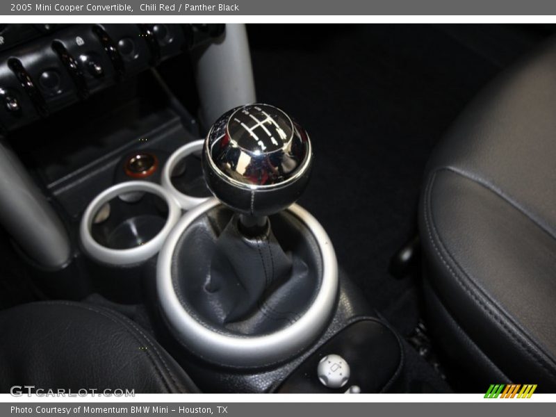 Chili Red / Panther Black 2005 Mini Cooper Convertible