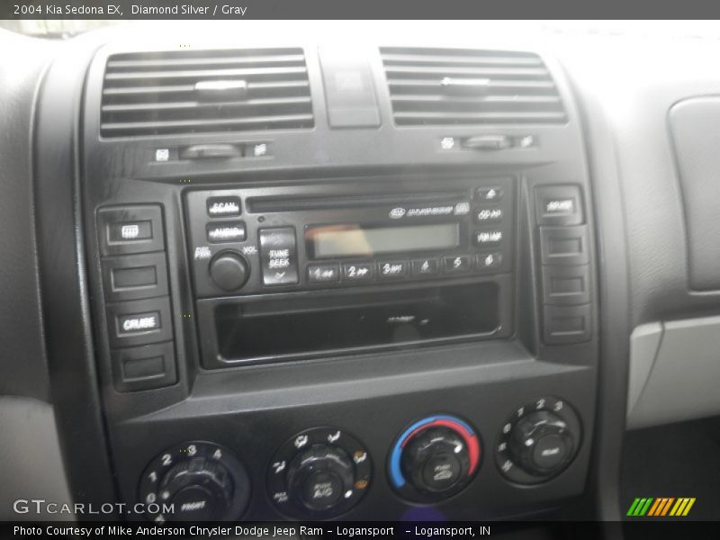 Diamond Silver / Gray 2004 Kia Sedona EX