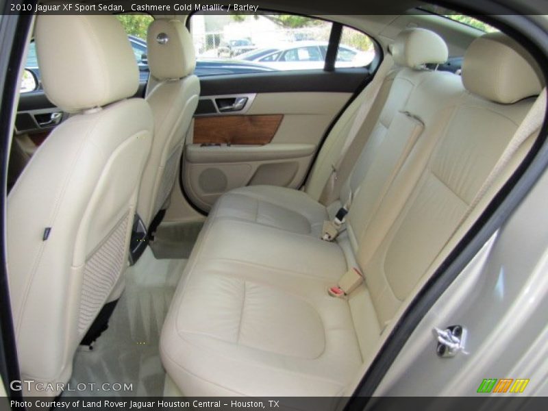 Rear Seat of 2010 XF Sport Sedan