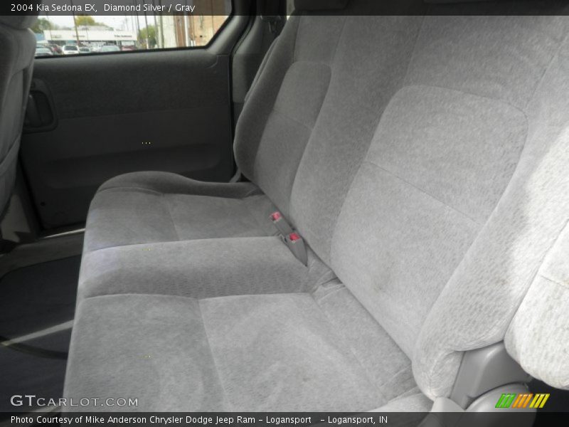 Diamond Silver / Gray 2004 Kia Sedona EX