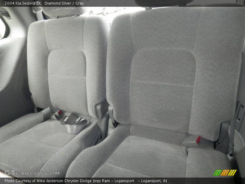 Diamond Silver / Gray 2004 Kia Sedona EX