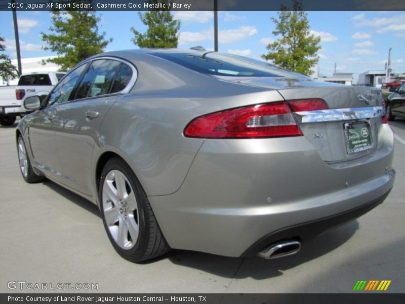 Cashmere Gold Metallic / Barley 2010 Jaguar XF Sport Sedan