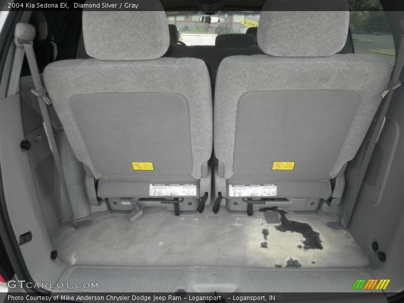 Diamond Silver / Gray 2004 Kia Sedona EX