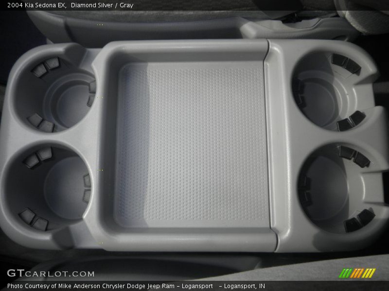 Diamond Silver / Gray 2004 Kia Sedona EX