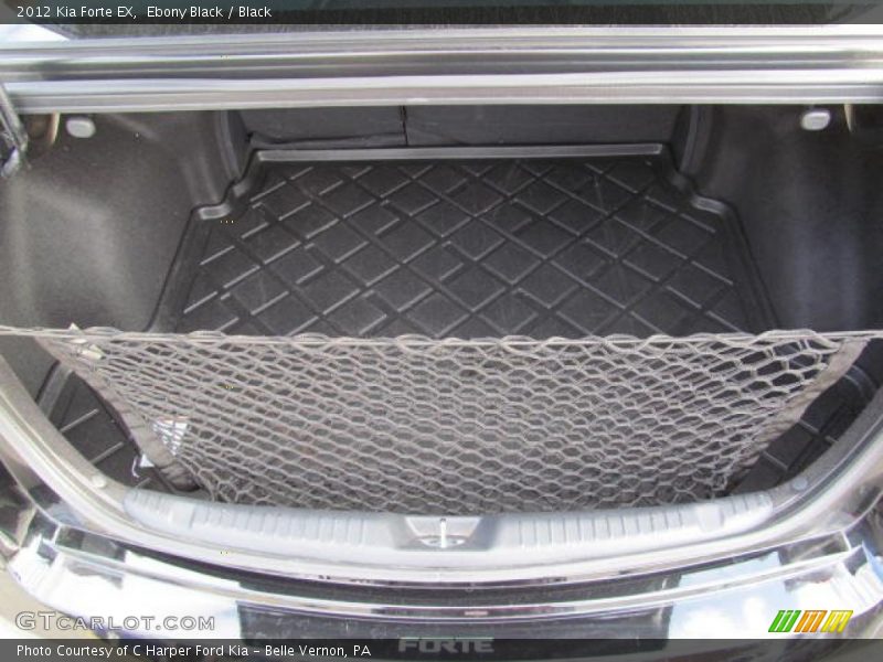 Ebony Black / Black 2012 Kia Forte EX