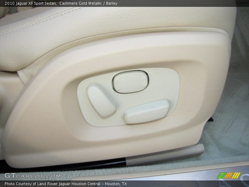 Cashmere Gold Metallic / Barley 2010 Jaguar XF Sport Sedan