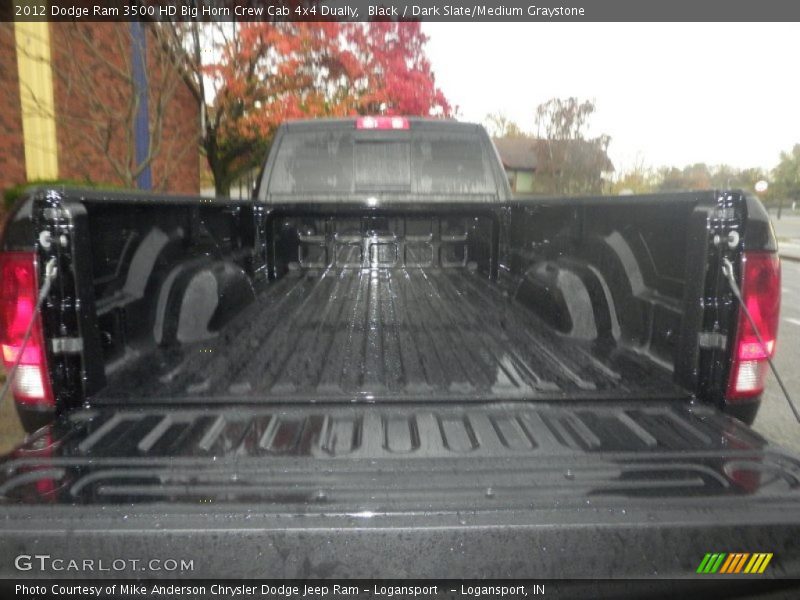 Black / Dark Slate/Medium Graystone 2012 Dodge Ram 3500 HD Big Horn Crew Cab 4x4 Dually