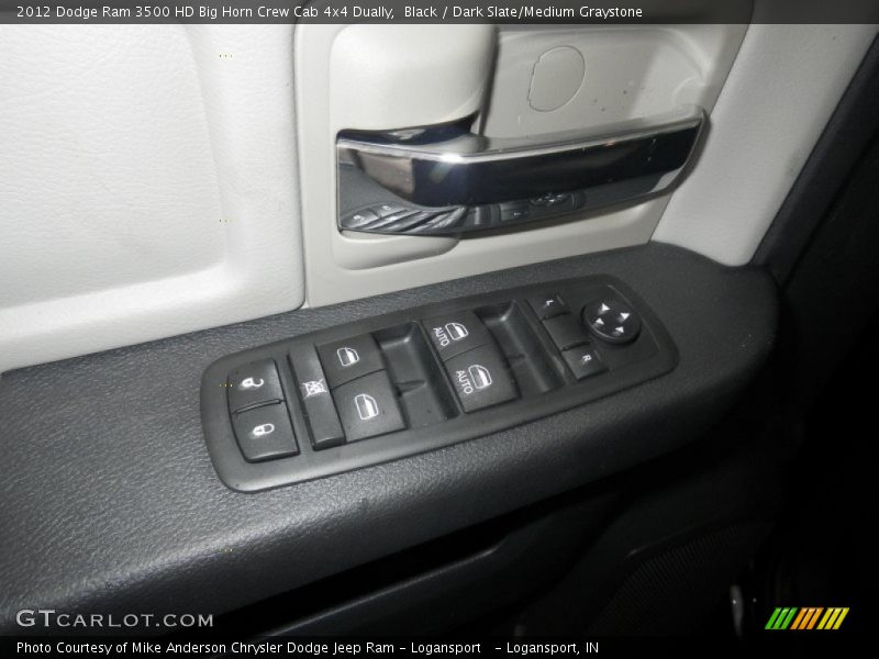 Black / Dark Slate/Medium Graystone 2012 Dodge Ram 3500 HD Big Horn Crew Cab 4x4 Dually
