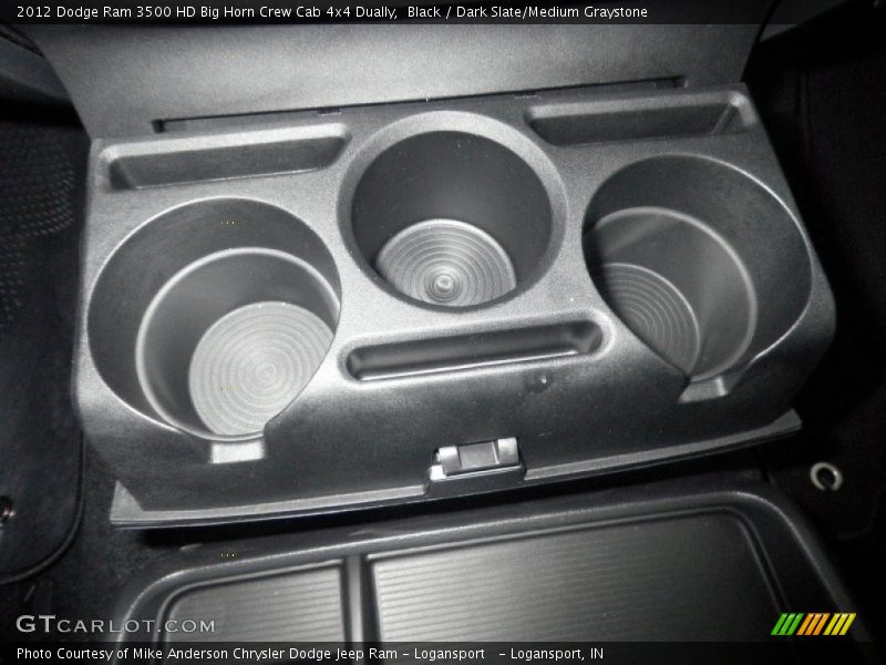 Black / Dark Slate/Medium Graystone 2012 Dodge Ram 3500 HD Big Horn Crew Cab 4x4 Dually