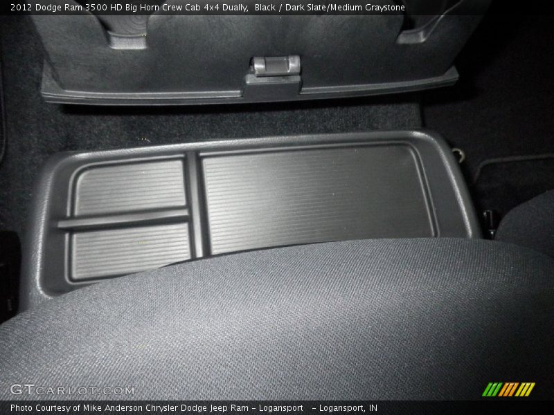 Black / Dark Slate/Medium Graystone 2012 Dodge Ram 3500 HD Big Horn Crew Cab 4x4 Dually