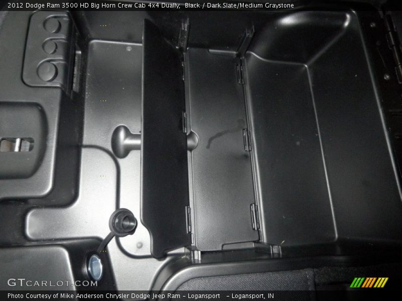 Black / Dark Slate/Medium Graystone 2012 Dodge Ram 3500 HD Big Horn Crew Cab 4x4 Dually