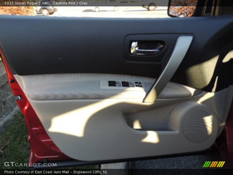 Cayenne Red / Gray 2012 Nissan Rogue S AWD