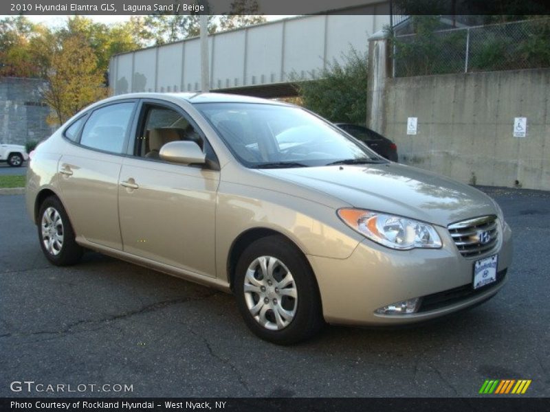 Laguna Sand / Beige 2010 Hyundai Elantra GLS