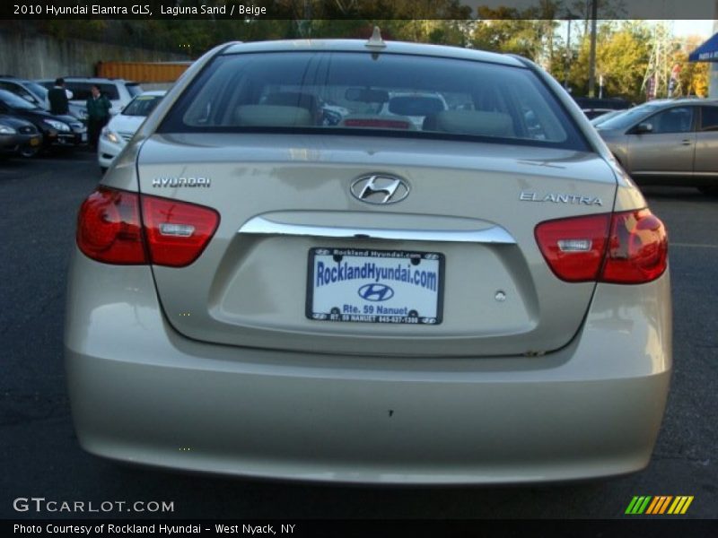 Laguna Sand / Beige 2010 Hyundai Elantra GLS