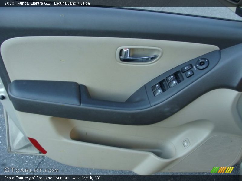 Laguna Sand / Beige 2010 Hyundai Elantra GLS
