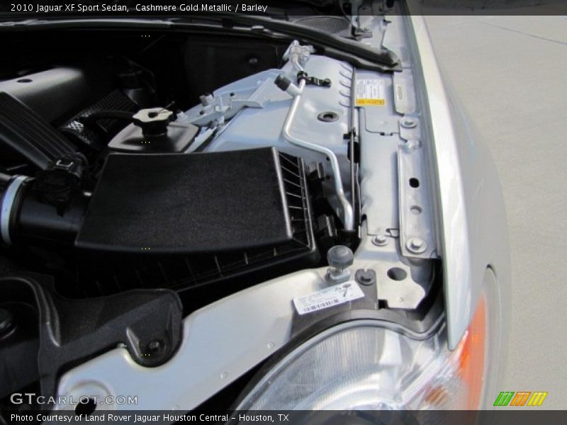 Cashmere Gold Metallic / Barley 2010 Jaguar XF Sport Sedan