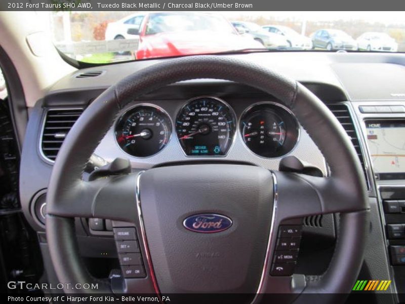  2012 Taurus SHO AWD Steering Wheel
