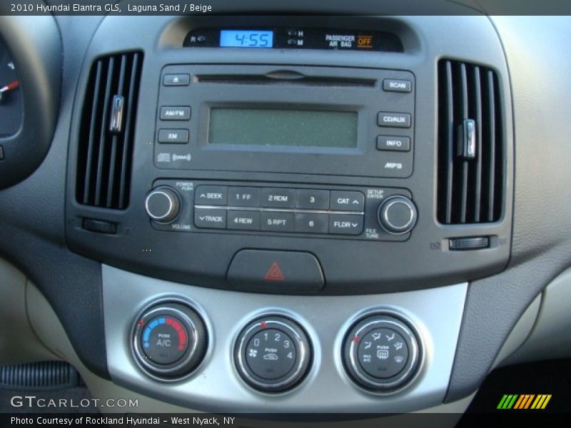 Laguna Sand / Beige 2010 Hyundai Elantra GLS