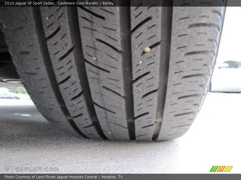 Cashmere Gold Metallic / Barley 2010 Jaguar XF Sport Sedan