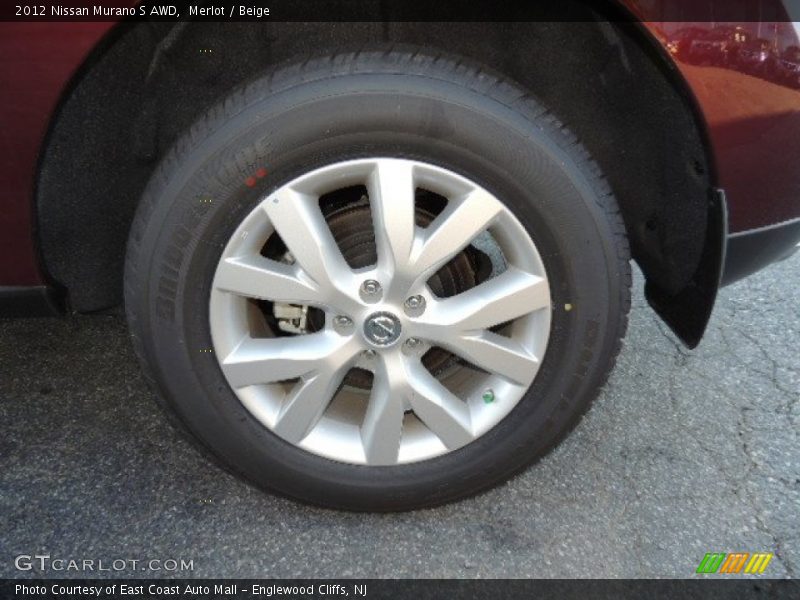 Merlot / Beige 2012 Nissan Murano S AWD