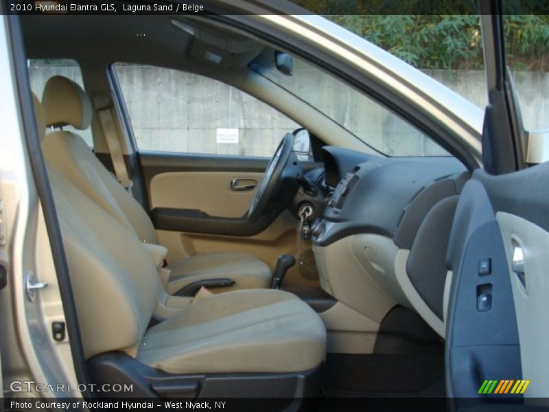 Laguna Sand / Beige 2010 Hyundai Elantra GLS