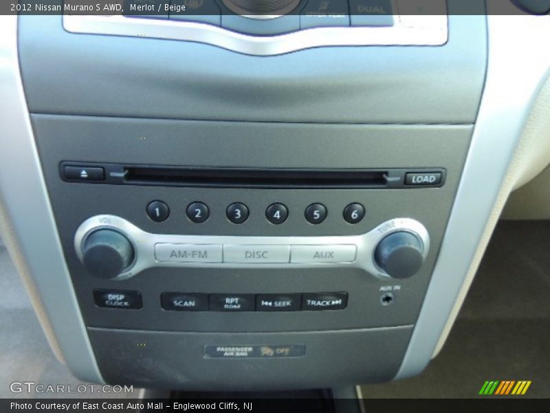Merlot / Beige 2012 Nissan Murano S AWD