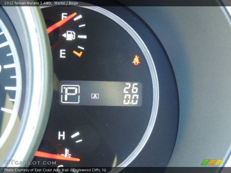 Merlot / Beige 2012 Nissan Murano S AWD