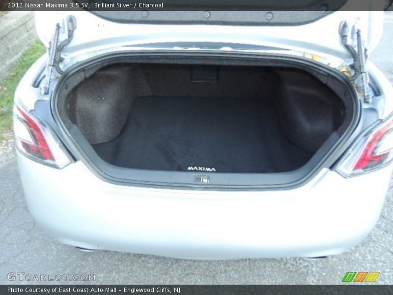 Brilliant Silver / Charcoal 2012 Nissan Maxima 3.5 SV