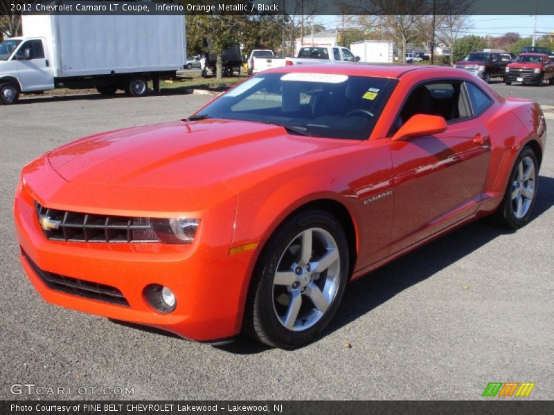 Front 3/4 View of 2012 Camaro LT Coupe