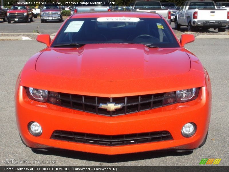  2012 Camaro LT Coupe Inferno Orange Metallic