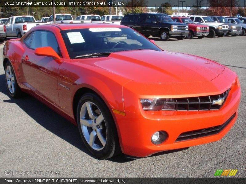 Front 3/4 View of 2012 Camaro LT Coupe