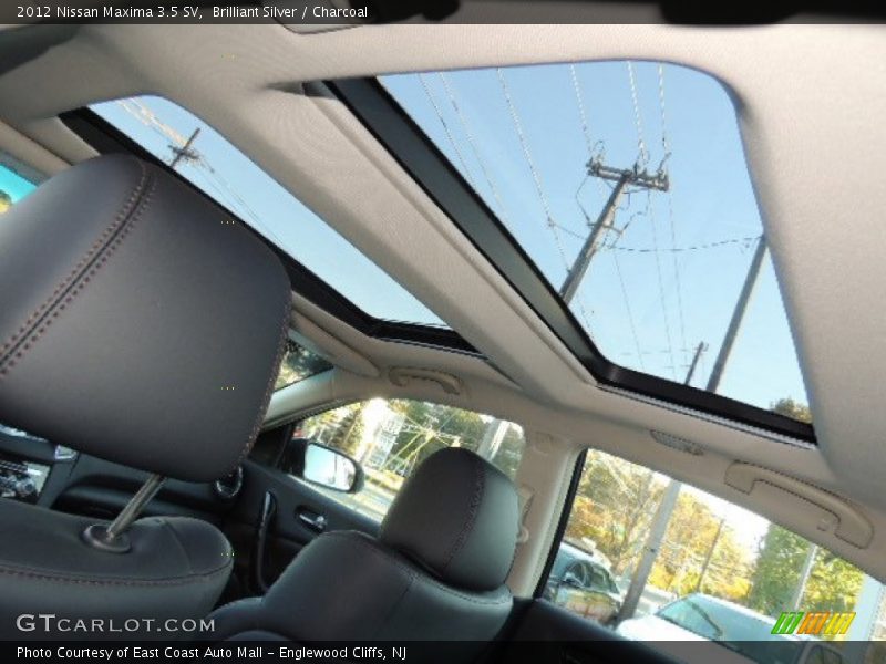 Brilliant Silver / Charcoal 2012 Nissan Maxima 3.5 SV