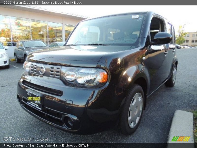 Sapphire Black Pearl / Black 2011 Nissan Cube 1.8 S