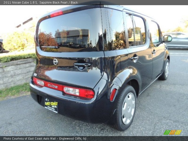 Sapphire Black Pearl / Black 2011 Nissan Cube 1.8 S