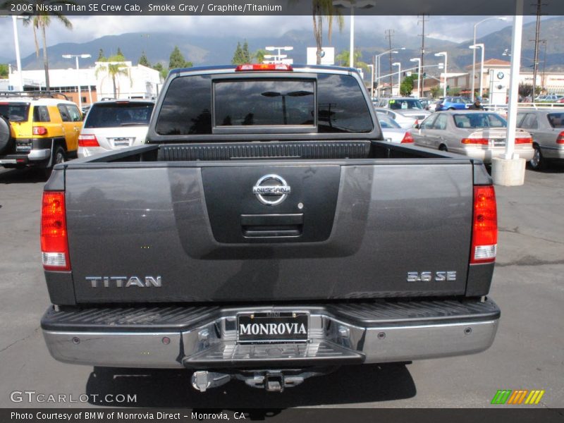 Smoke Gray / Graphite/Titanium 2006 Nissan Titan SE Crew Cab