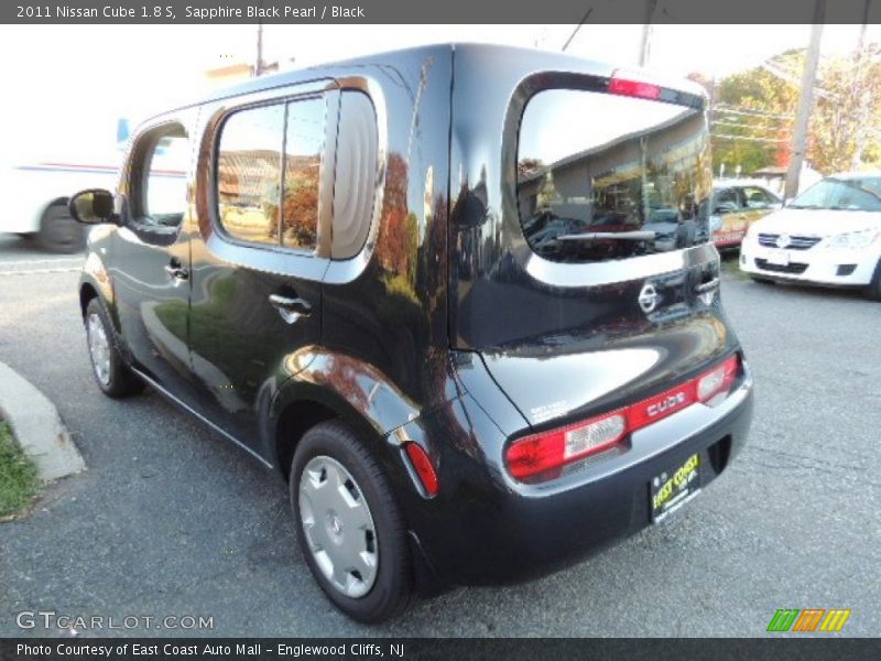 Sapphire Black Pearl / Black 2011 Nissan Cube 1.8 S