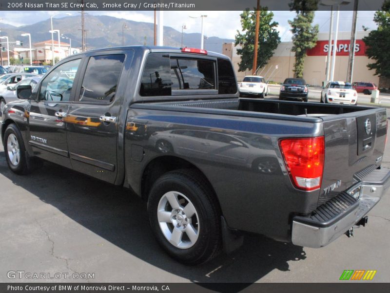 Smoke Gray / Graphite/Titanium 2006 Nissan Titan SE Crew Cab