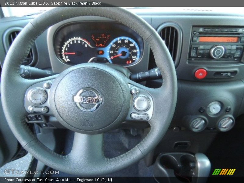 Sapphire Black Pearl / Black 2011 Nissan Cube 1.8 S