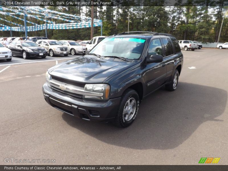 Dark Gray Metallic / Dark Pewter 2004 Chevrolet TrailBlazer LS