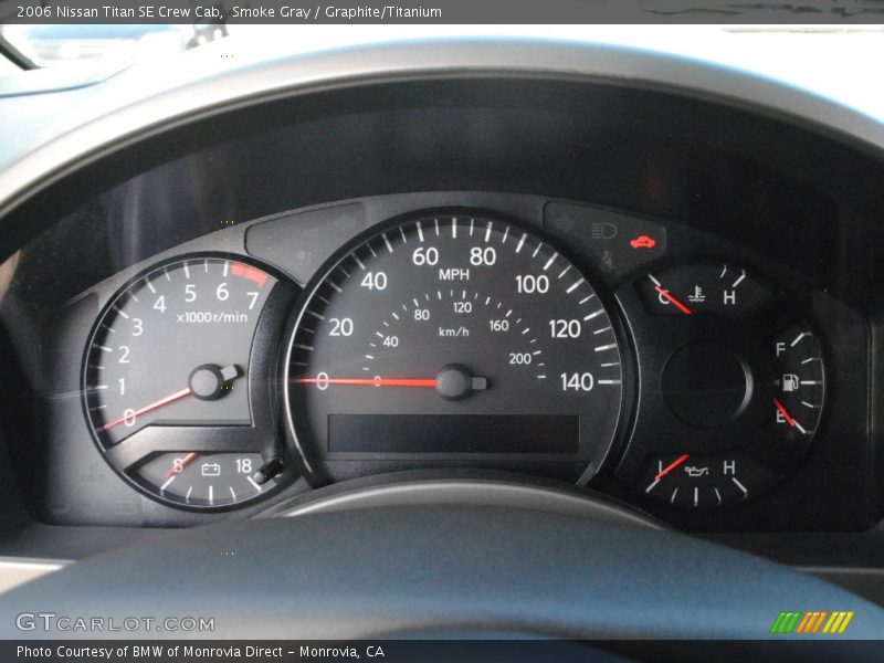 Smoke Gray / Graphite/Titanium 2006 Nissan Titan SE Crew Cab