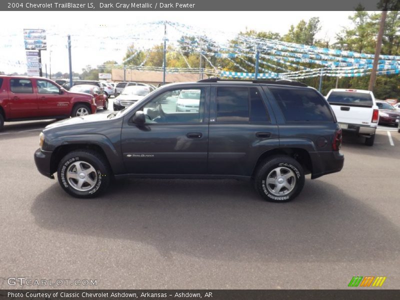Dark Gray Metallic / Dark Pewter 2004 Chevrolet TrailBlazer LS