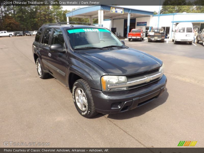 Dark Gray Metallic / Dark Pewter 2004 Chevrolet TrailBlazer LS