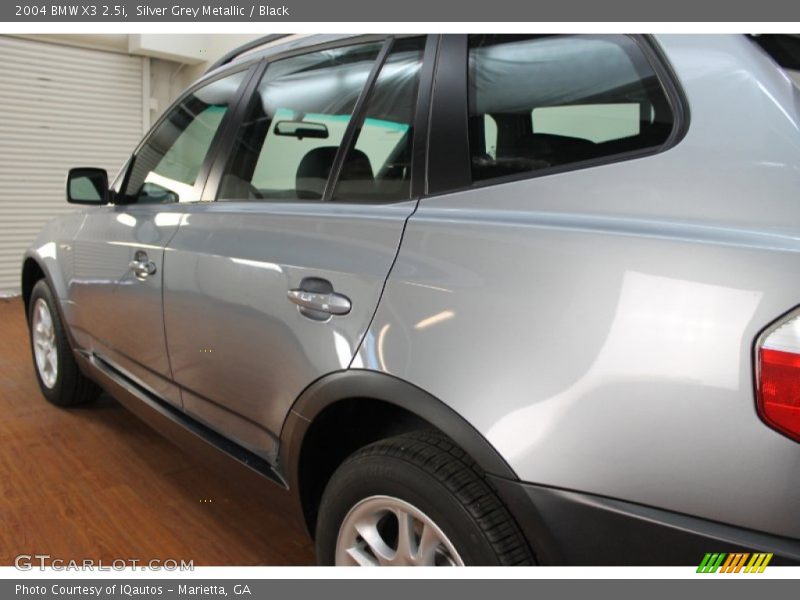 Silver Grey Metallic / Black 2004 BMW X3 2.5i