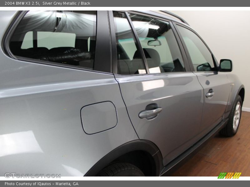 Silver Grey Metallic / Black 2004 BMW X3 2.5i